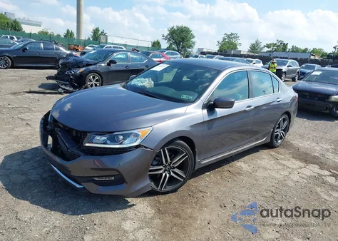 2017 Honda Accord Sport Se from USA, damaged, VIN 1HGCR2F10HA234287